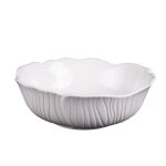 Saladier 23 cm blanc en porcelaine