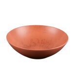 Saladier 24 cm terracotta orange en grès Saladier 24 cm terracotta orange en grès