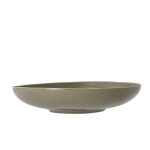 Saladier 28cm en grs marron chaud