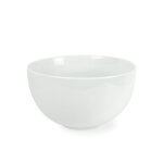 Saladier boule en porcelaine blanc