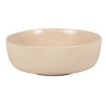 Saladier en grs beige