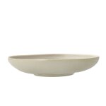 Saladier en grès beige doux 28cm Saladier en grès beige doux 28cm