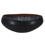 Saladier en grs de table vert 27 cm