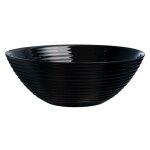 Saladier noir en verre d27cm Saladier noir en verre d27cm