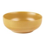 Saladier safran 16, 5 cm jaune en grs