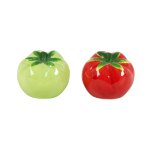 Salire et poivrire tomates en grs rouge et vert