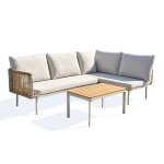Salon bas de jardin 4 places - grge