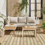 Salon de jardin modulable 4 places Salon de jardin modulable 4 places