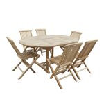 Salon de jardin en teck massif extensible 6 / 8 pers. Salon de jardin en teck massif extensible 6 / 8 pers.