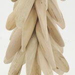 Sapin en bois sur pied