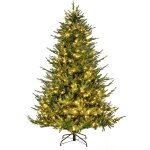 Sapin de nnoël artificiel lumineux pliable 788 pointes vertes 180 cm Sapin de nnoël artificiel lumineux pliable 788 pointes vertes 180 cm