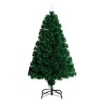 Sapin de noël artificiel fibre optique led multicolore étoile h1, 20 m Sapin de noël artificiel fibre optique led multicolore étoile h1, 20 m