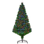 Sapin de noël artificiel lumineux fibre optique h. 150 cm vert Sapin de noël artificiel lumineux fibre optique h. 150 cm vert