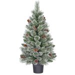 Sapin de no�l artificiel en pot h90