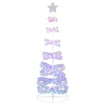 Sapin de nol lumineux spirale pr - illumin blanc 210cm
