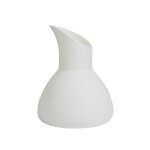 Sauci�re en gr�s blanc 22. 5 cl