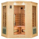 Sauna en bois infrarouge 3 / 4 places
