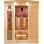 Sauna en bois infrarouge - 3 places Sauna en bois infrarouge - 3 places