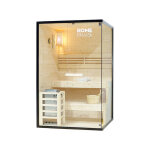 Sauna traditionnel en bois pour 2 personnes 120x120 cm Sauna traditionnel en bois pour 2 personnes 120x120 cm