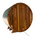 Sauna  vapeur pour 6 personnes en bois 180x180x cm