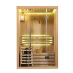 Sauna  vapeur - hemlock canadien 133x102x200 cm