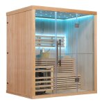 Sauna  vapeur - hemlock canadien 183x132x200 cm