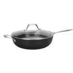 Sauteuse en fonte noir 32cm