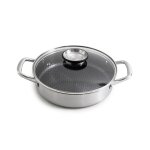 Sautoir 24cm triplex avec couvercle
