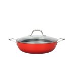 Sautoir rouge en fonte 28cm