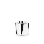 Seau à glace en acier argent Seau à glace en acier argent