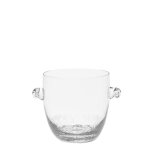 Seau à glaçons en verre transparent d27 Seau à glaçons en verre transparent d27