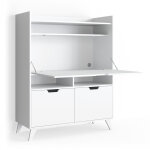 Secrétaire bureau , blanc 110 x 140cm Secrétaire bureau , blanc 110 x 140cm