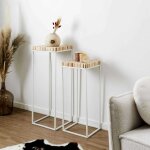 Sellette gigogne rondin (lot de 2)