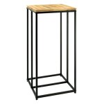 Sellette porte - bûches en métal et bois rondo Sellette porte - bûches en métal et bois rondo