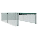 Serre de jardin porte zippée enroulable hdpe Serre de jardin porte zippée enroulable hdpe