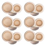 Service 18 pices taupe