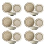 Service 18 pices vert