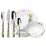 Service 6 pices le petit prince multicolore en porcelaine