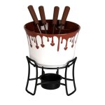 Service  fondue au chocolat 6 pices