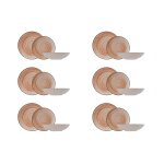 Service de table 18 pices, grs, terracotta