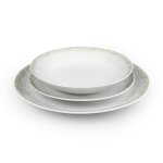 Service vaisselle en porcelaine blanc Service vaisselle en porcelaine blanc