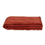 Serviette de bain en coton biologique motifs terracotta 70x140 Serviette de bain en coton biologique motifs terracotta 70x140