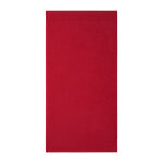 Serviette de bain en coton rouge 70 x 140 cm