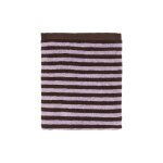 Serviette de bain rose en coton organique h100x50cm