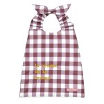 Serviette bavoir coton bio * violet