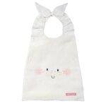 Serviette bavoir lin cru