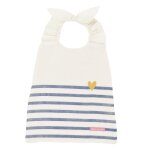 Serviette bavoir lin écru Serviette bavoir lin écru