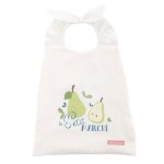 Serviette bavoir lin cru