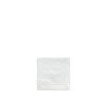 Serviette d'invité en coton bio blanc 30x30 cm Serviette d'invité en coton bio blanc 30x30 cm