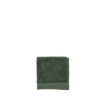 Serviette d'invité en coton bio vert sapin 30x30 cm Serviette d'invité en coton bio vert sapin 30x30 cm